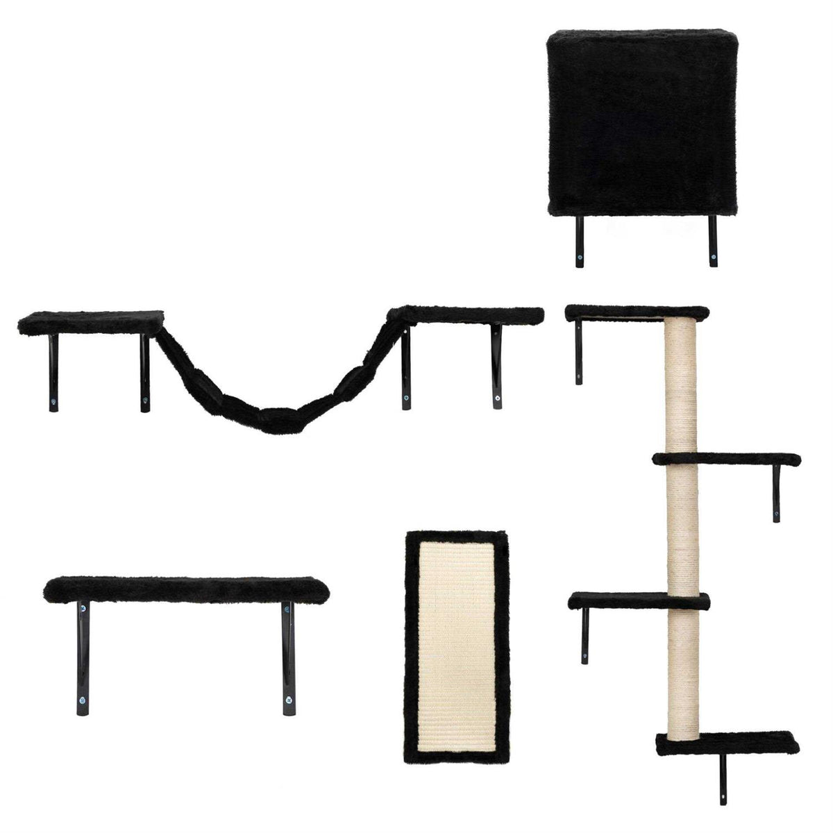Wall Mounted Shelves Set Cat Tree R870046
