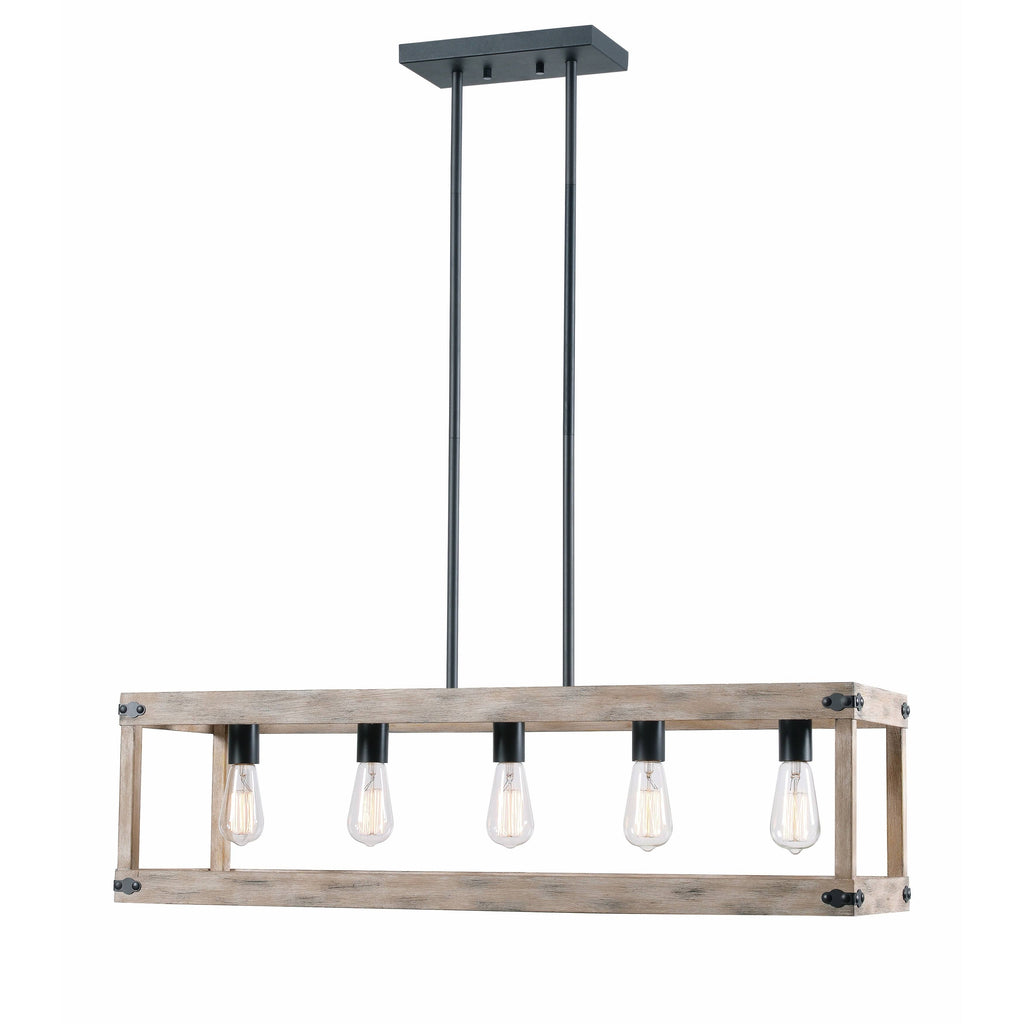 10-Inch 5 Light Island Light A671