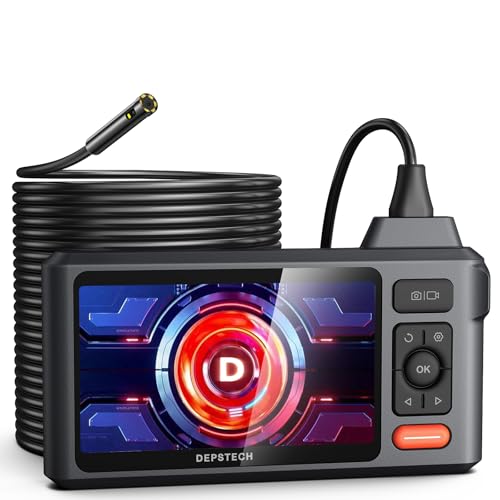 50FT 1080P Dual Lens Sewer Inspection Camera with Lights T94167