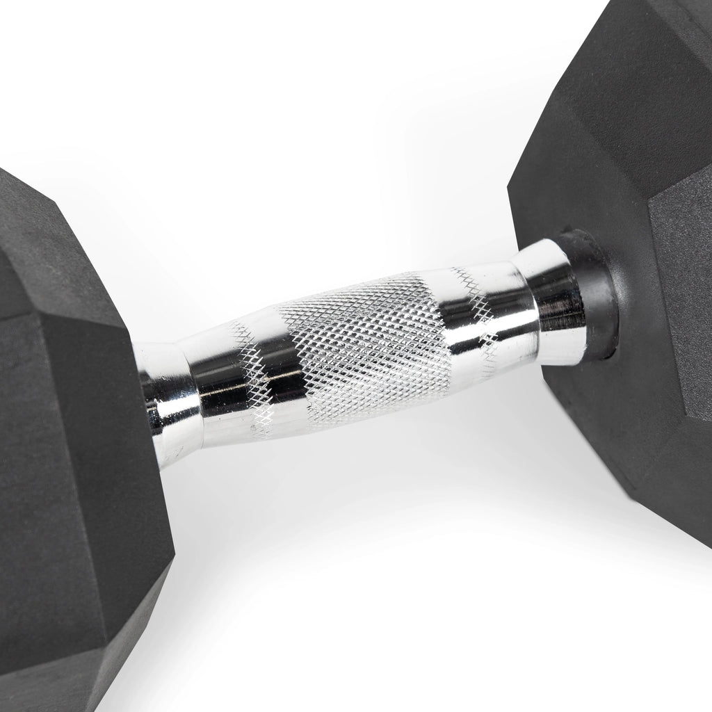 25lb Rubber Hex Dumbbell F546549