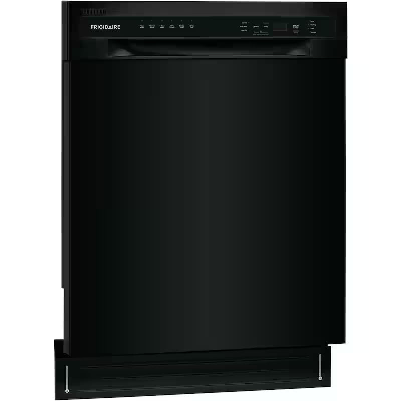 Black Front Control Tall Tub Dishwasher with Stainless Steel Tub E807