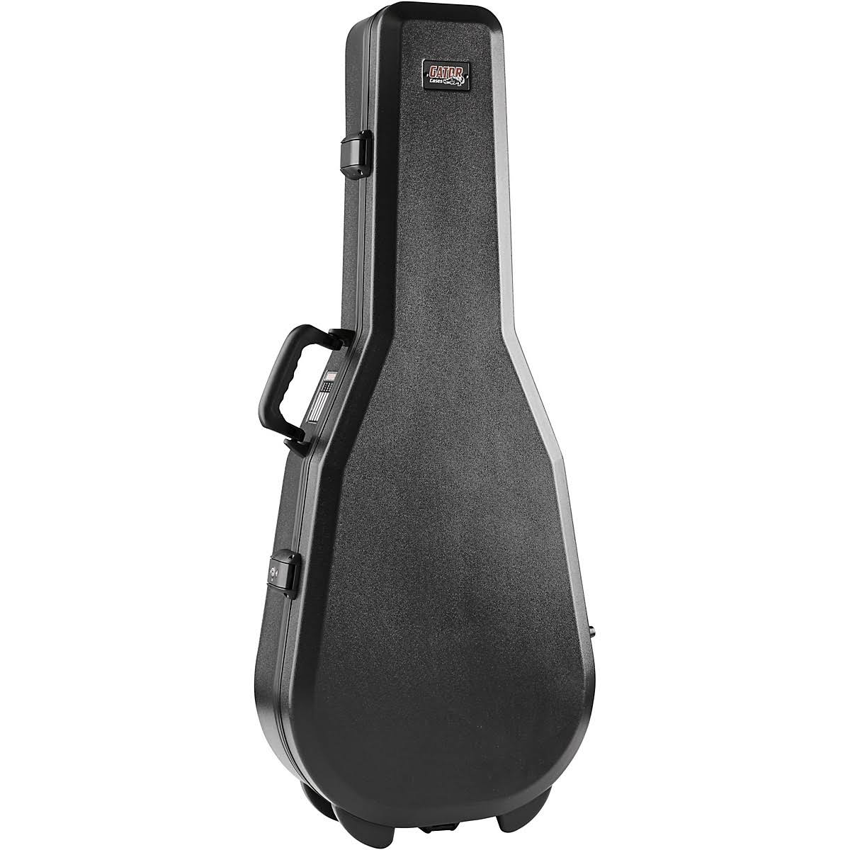 Black Molded Acoustic Guitar Case X338