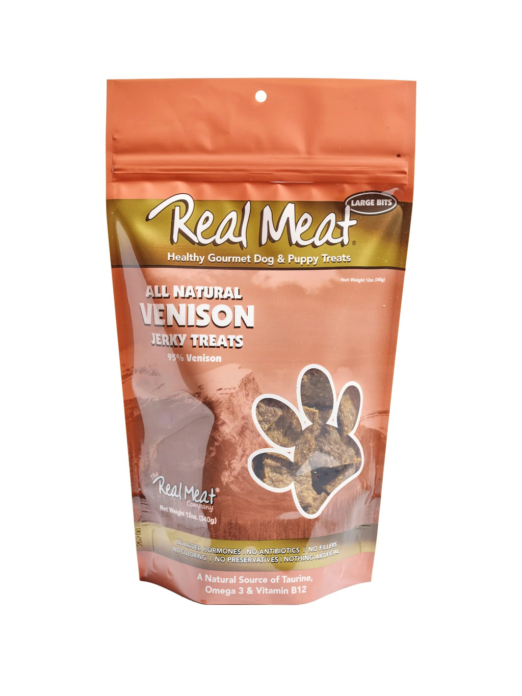 Air-Dried Jerky Treats Venison 12 oz S227