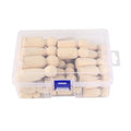 50pcs Unfinished Wood Peg Dolls (Khaki) O10112