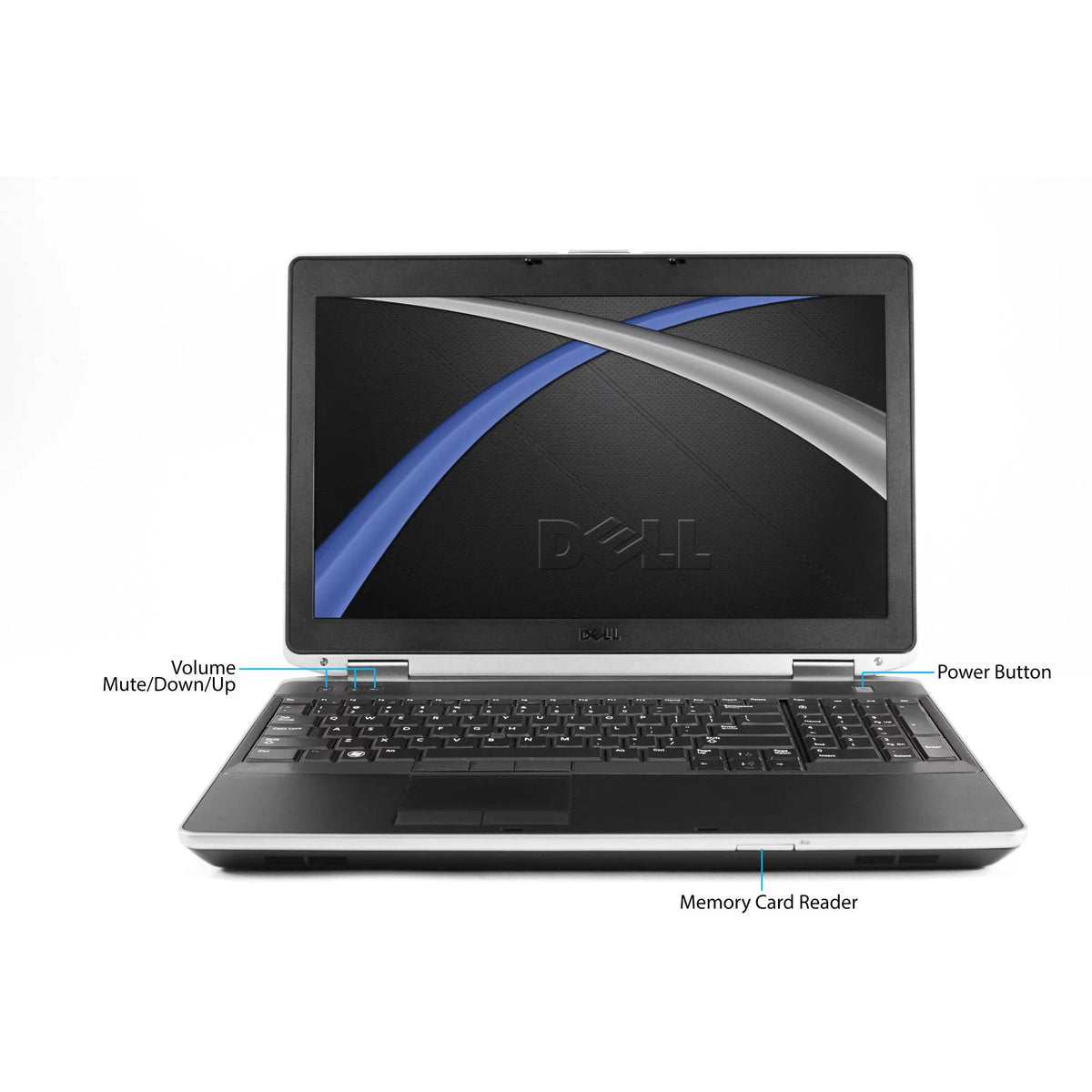 Black 15.6" Laptop PC with Intel Core i7-3520M Processor, 12GB Memory, 750GB Hard Drive and Windows 10 Pro W6474