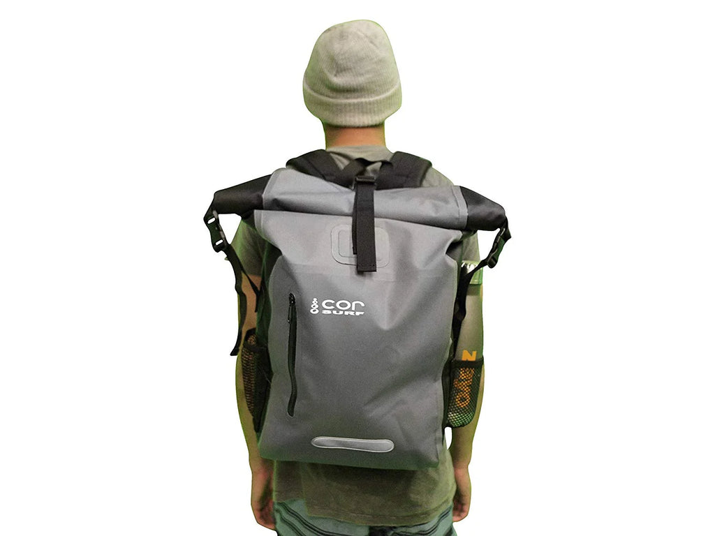 Grey 40L Waterproof Dry Bag Backpack X789069