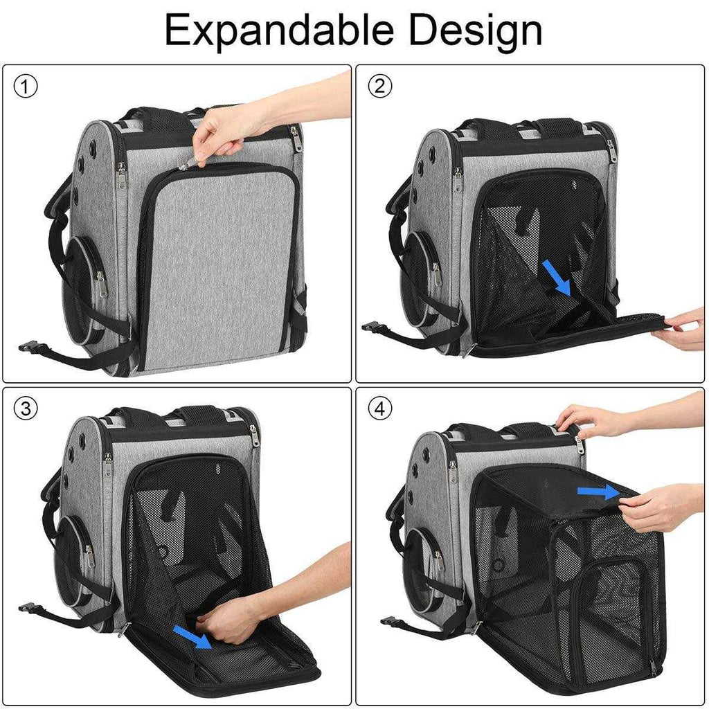 Expandable Pet Carrier Backpack F6468