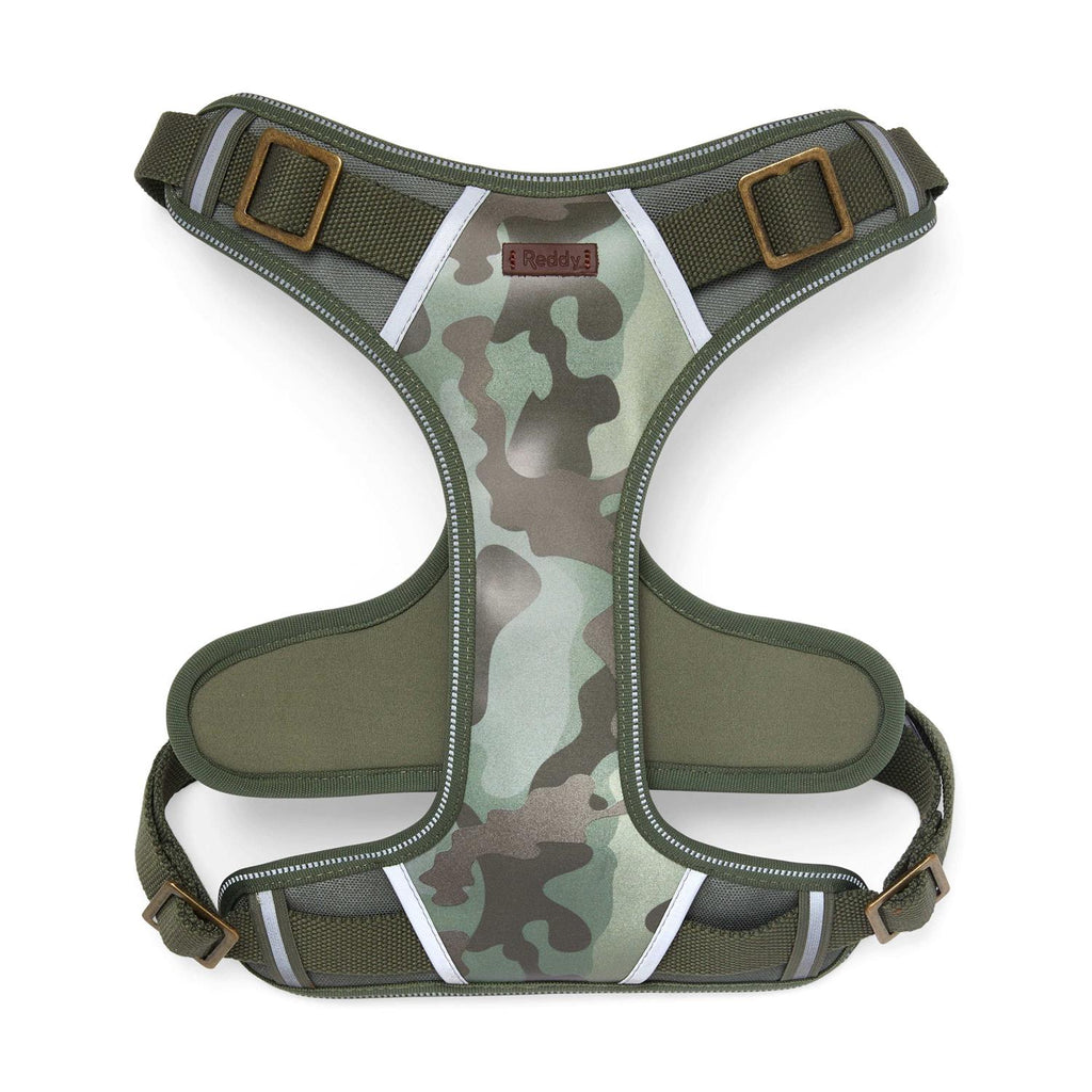 Reflective Camo Dog Harness Y9644