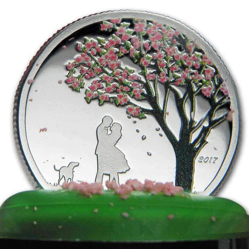 1/10 oz Silver Cherry Blossom Globe S89930