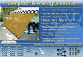 Beige RV Awning Shade Complete Kit 10x20 D98334