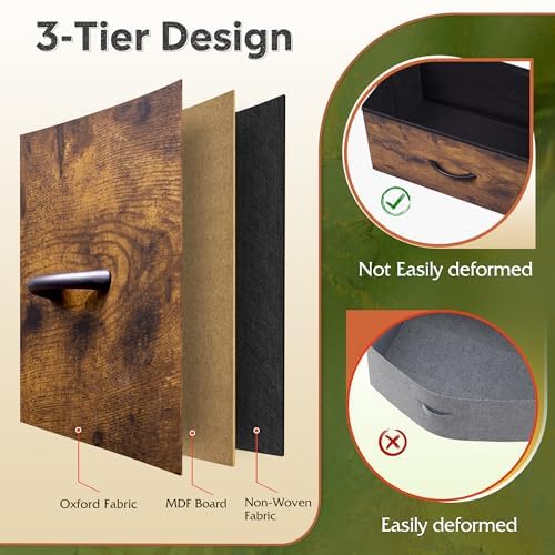 Fabric 8 Drawer Dresser V310