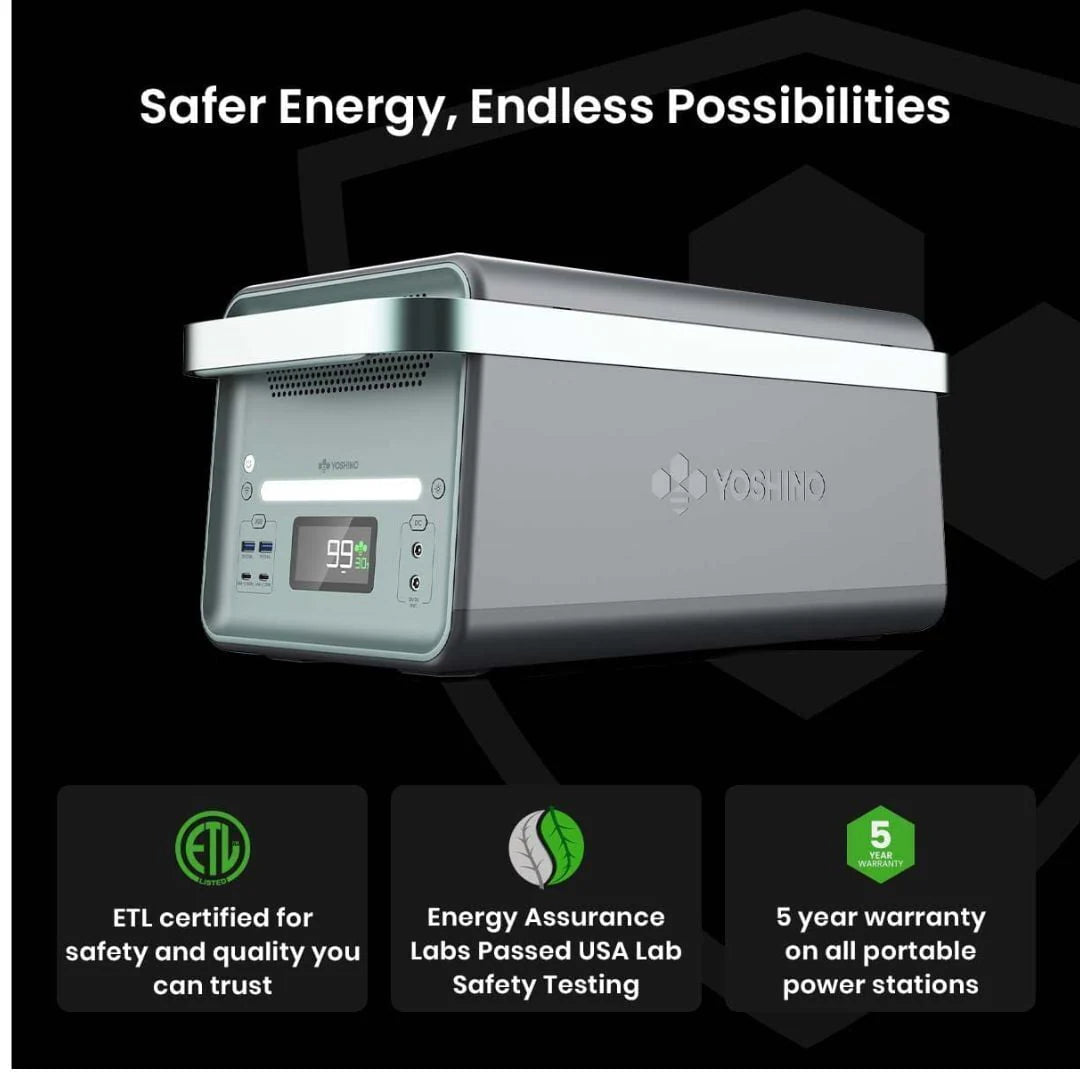 Portable Solar Generator 330W with 100W Solar Panel J870