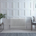White Cast Iron Style Radiator C107972