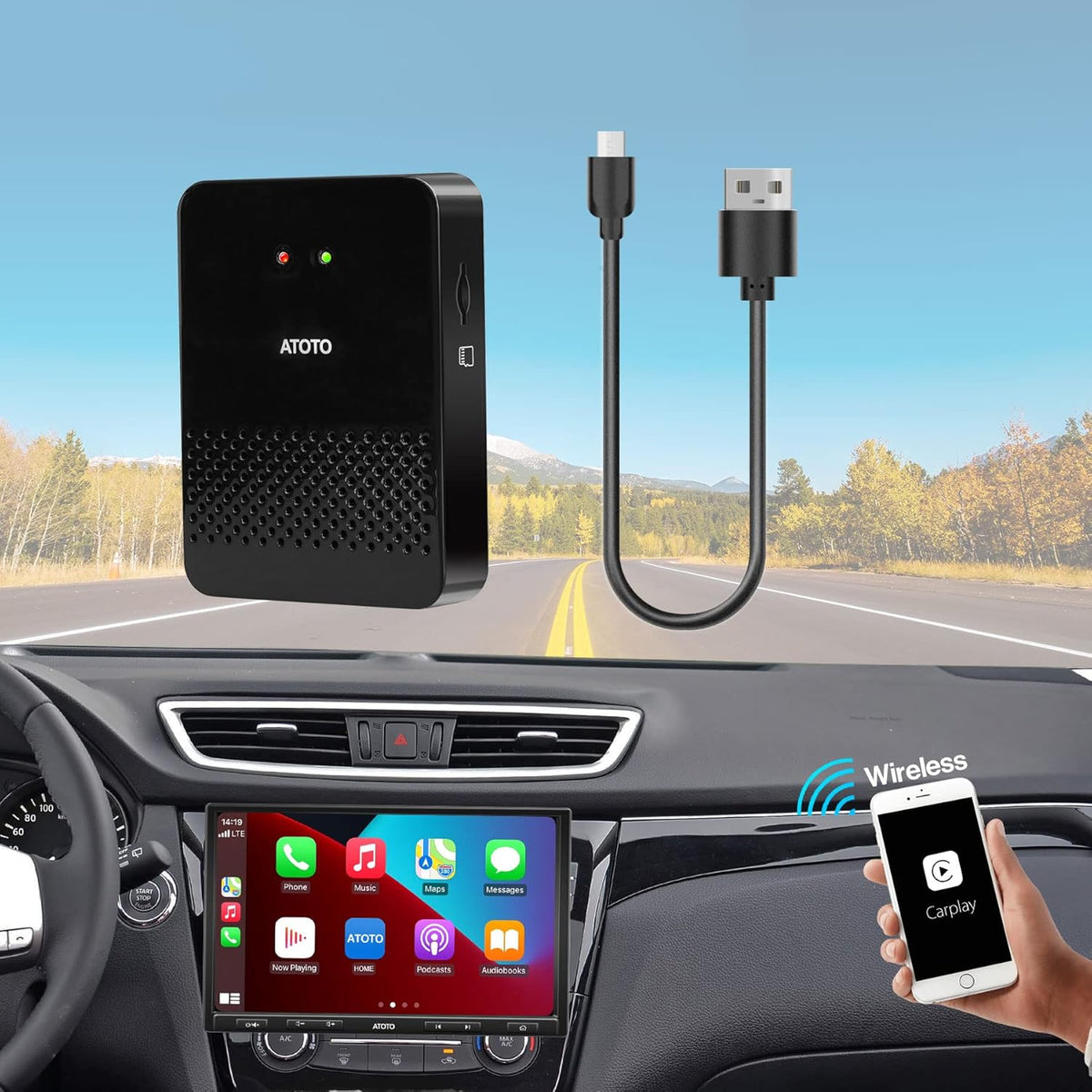 Wireless CarPlay Adapter M7172