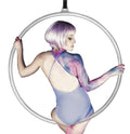 Silver Stainless Aerial Hoop with Accessories K65080