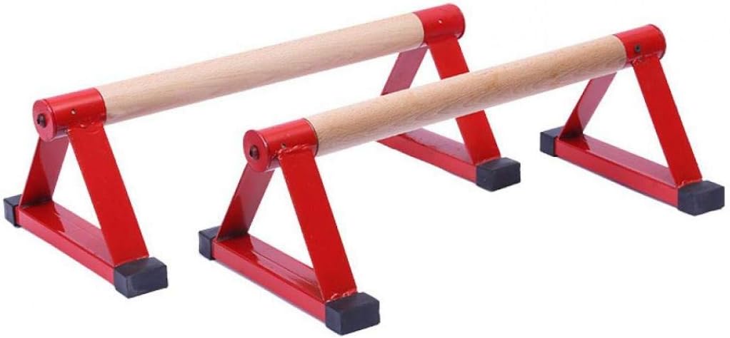 Wooden Push-Up Stands Bars for Calisthenics Training J597