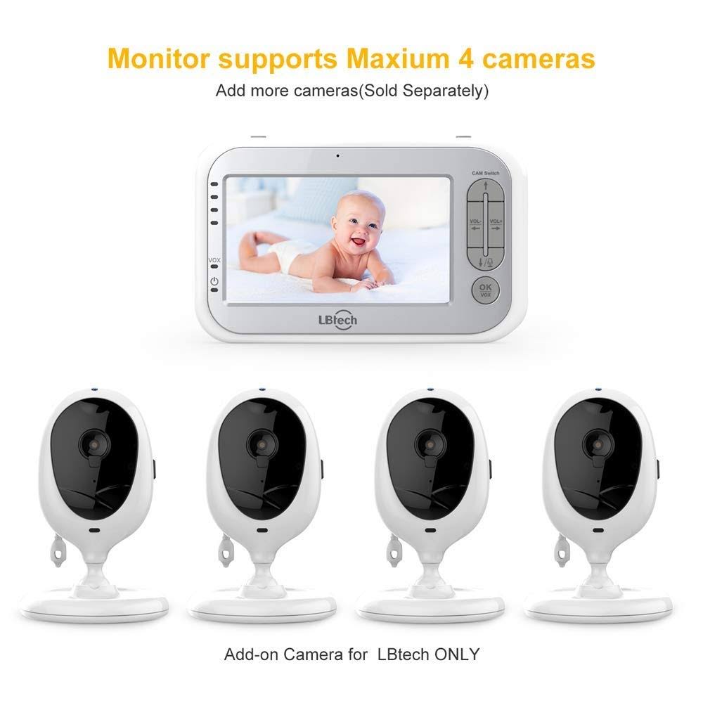 Video Baby Monitor with Two Cameras E936