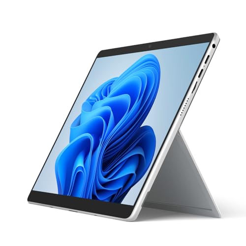 2-in-1 Touch-Screen Laptop 12.3" 3K IPS Tablet PC with Keyboard 8GB RAM 256GB SSD Silver I3821