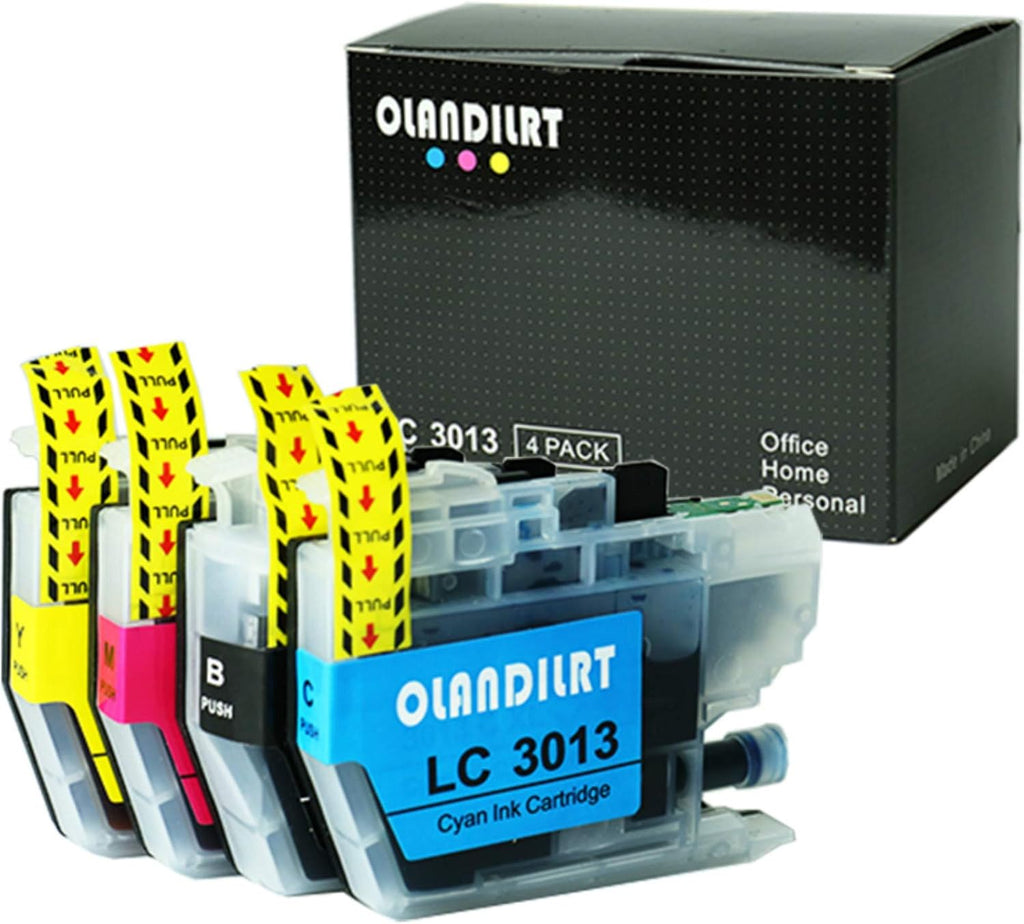 Compatible Ink Cartridges for Brother LC3013 LC3011, 1 Set R39067
