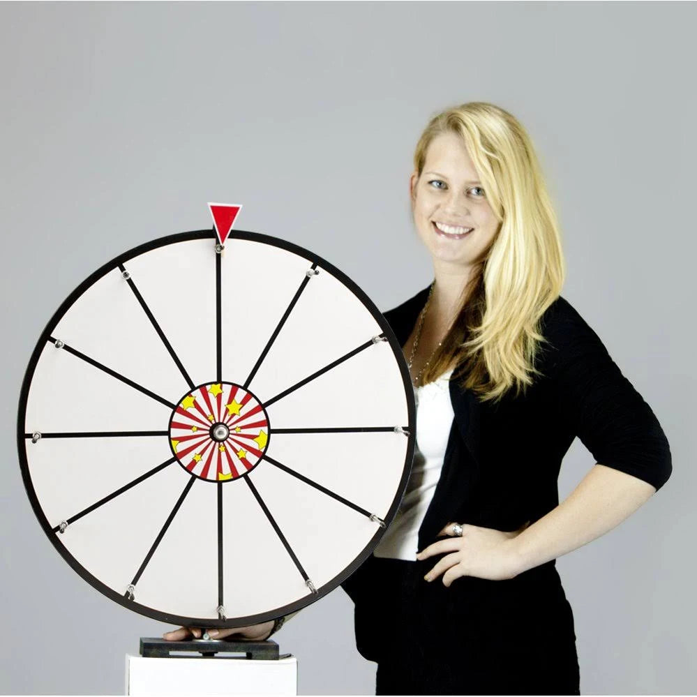 White Dry Erase Prize Wheel W526170