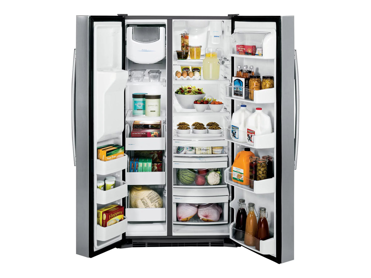 Side-by-side Refrigerator-freezer with Water and Ice Dispenser - 28.4 cu. ft - Stainless Steel I9783