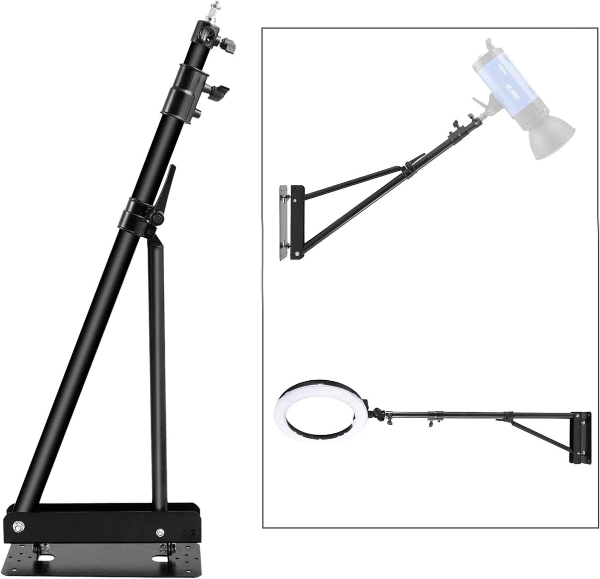 Black 5.9 Feet Camera Wall Mount G284244