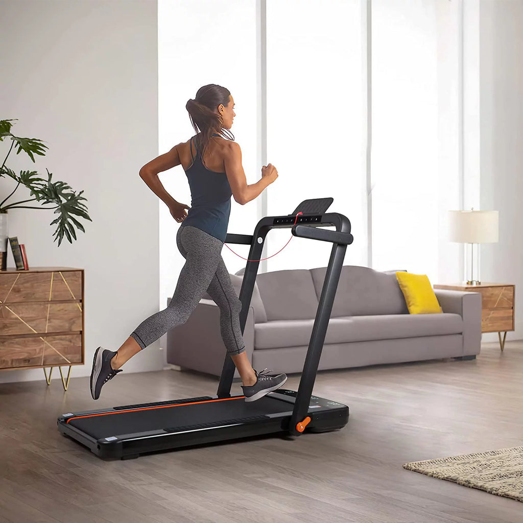 2 in 1 Foldable Electric Walking Pad Treadmill W153