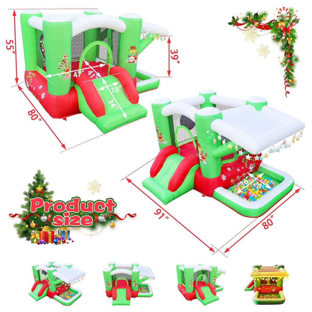 80" x 91" Inflatable Bouncer with Blower D987860