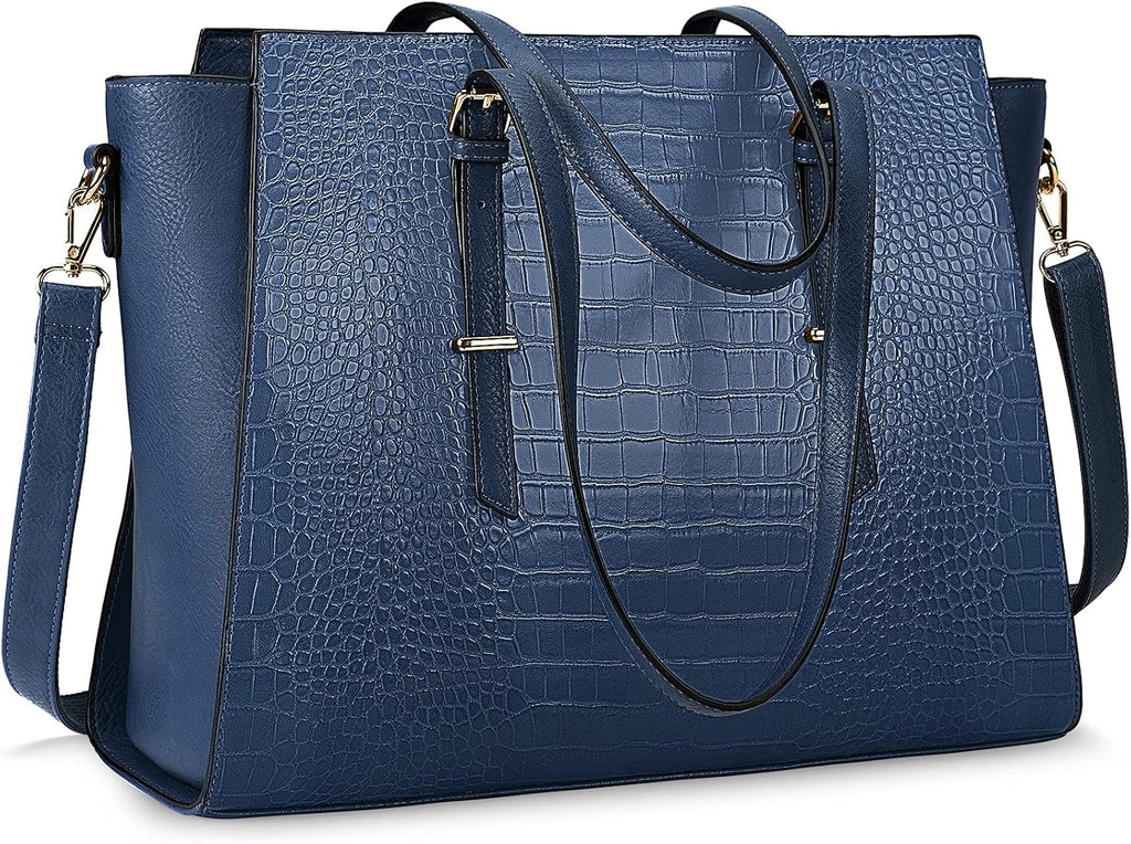 Brown Leather 15.6 Inch Laptop Tote Bag R557415