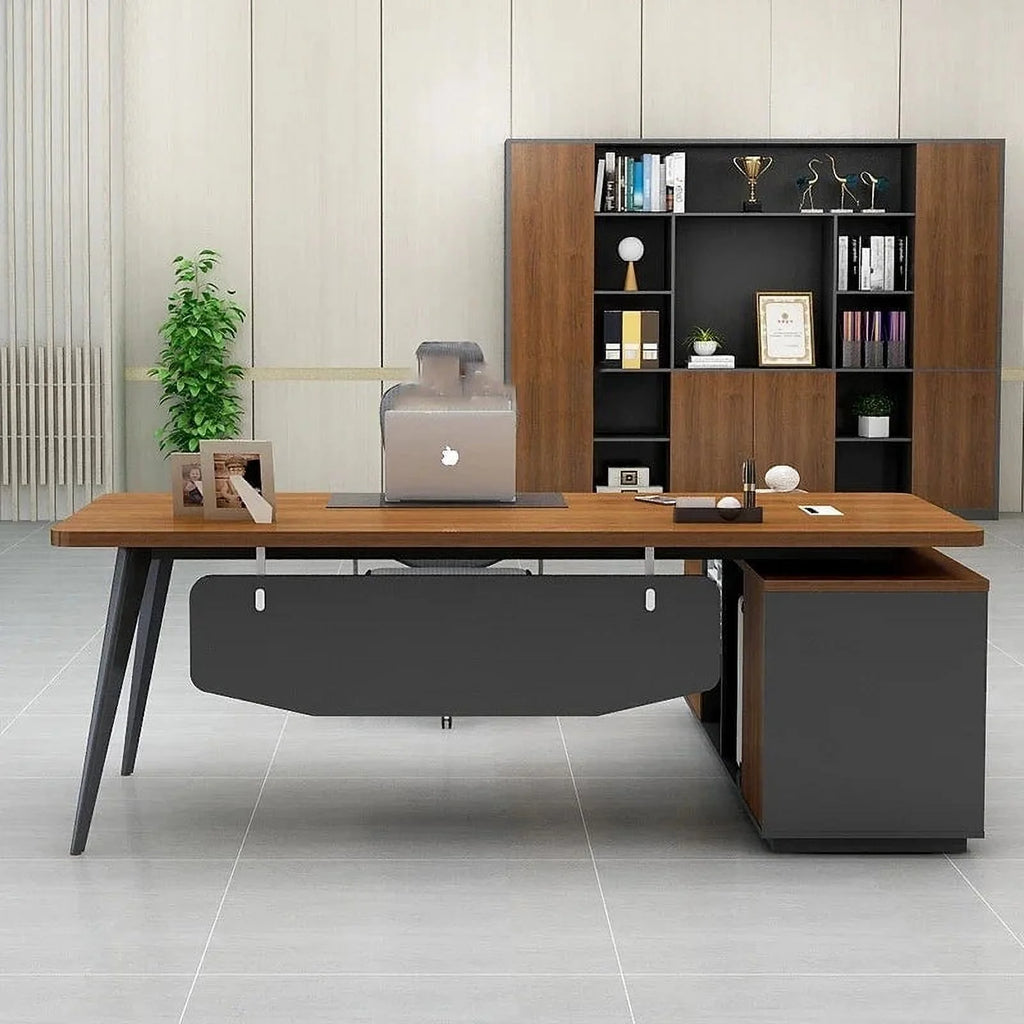 Modern Wood Computer Office Desk with Drawers Z7878