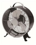 10'' Black Metal Drum Fan U4328
