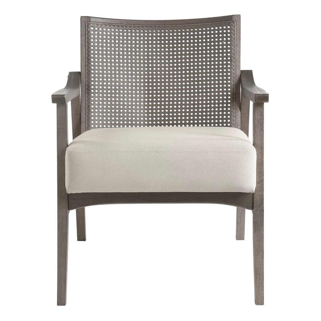 Linen Cream Fabric Arm Chair G1318