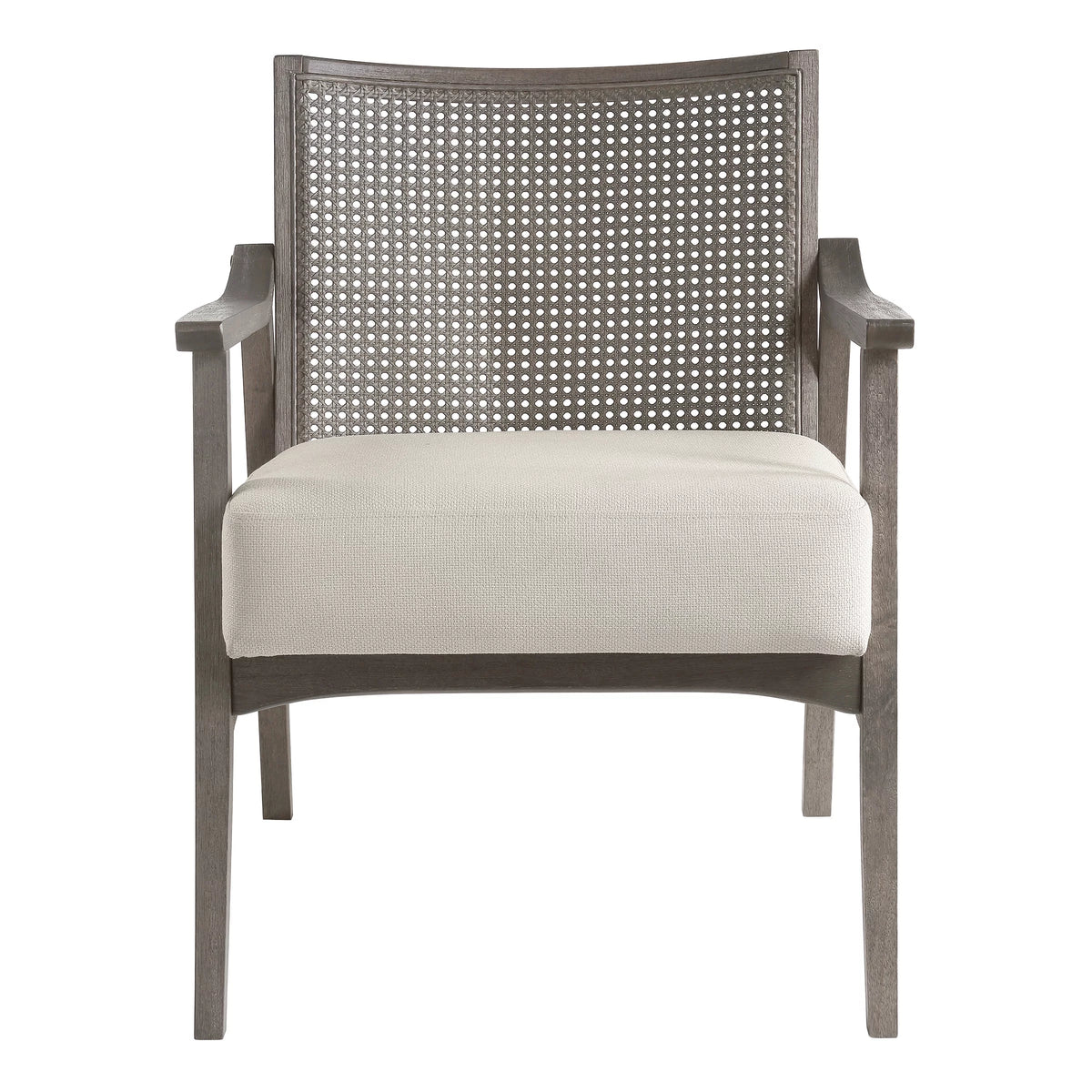 Linen Cream Fabric Arm Chair G1318