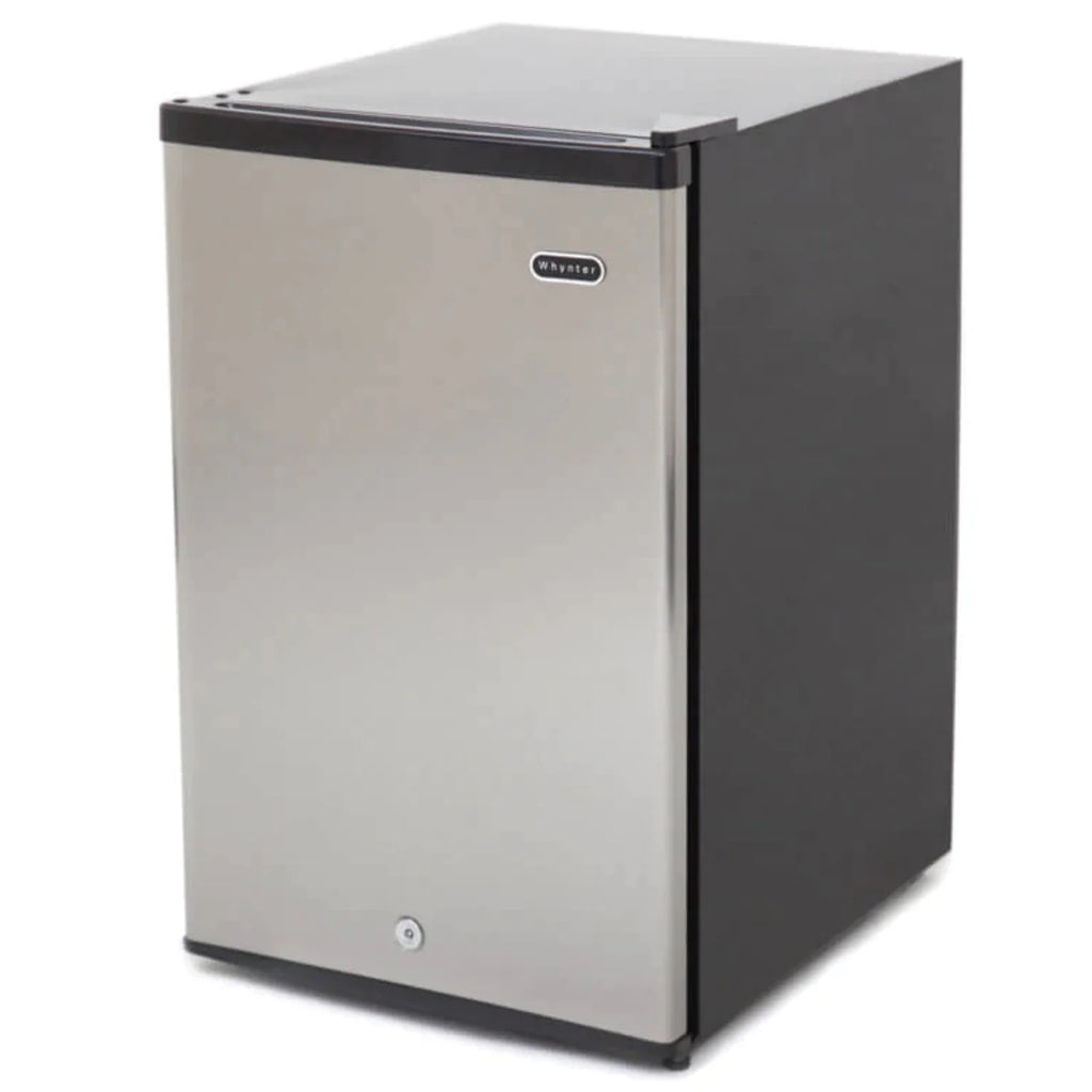 Black 3.0 cu. ft. Upright Freezer with Lock D8551