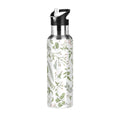 Insulated Thermos Kids Stainless Steel Bottle with Straw Lid Flask 20 oz X400