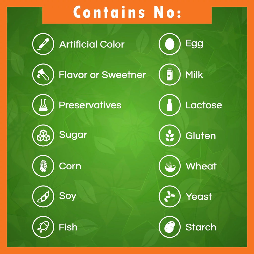 500 mg 100 Vegetarian Capsules P96842
