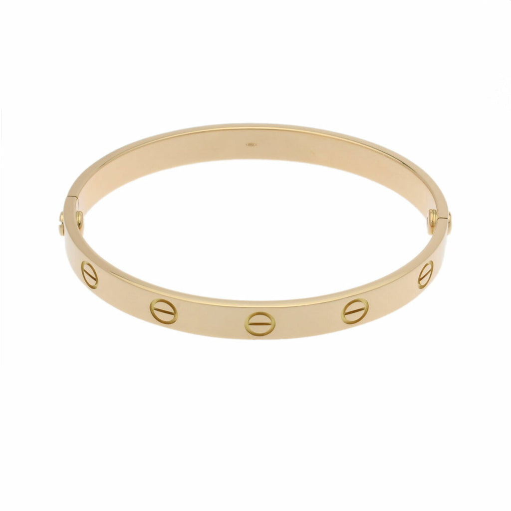 Pre-Owned K18 Yellow Gold Love Bracelet C9584