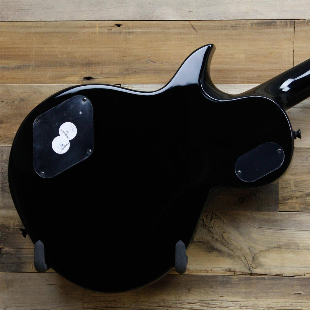 Black with White Bevels Electric Guitar R864086