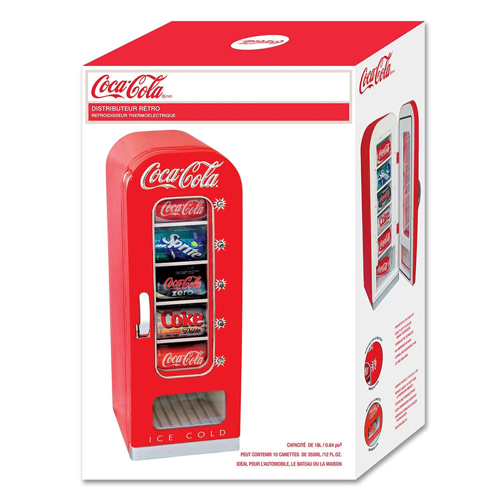 10-Can Retro Vending Fridge S11404