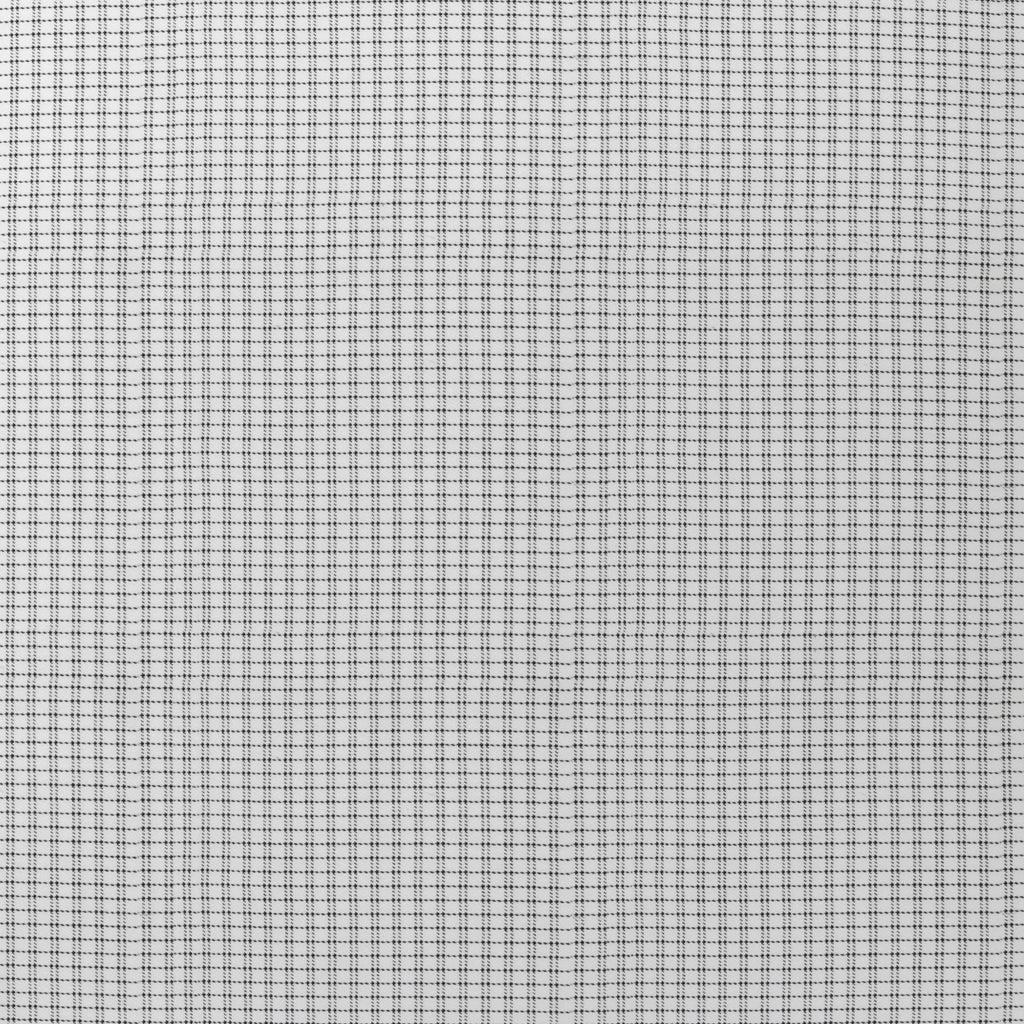Plaid White/Black Wood Armchair E963
