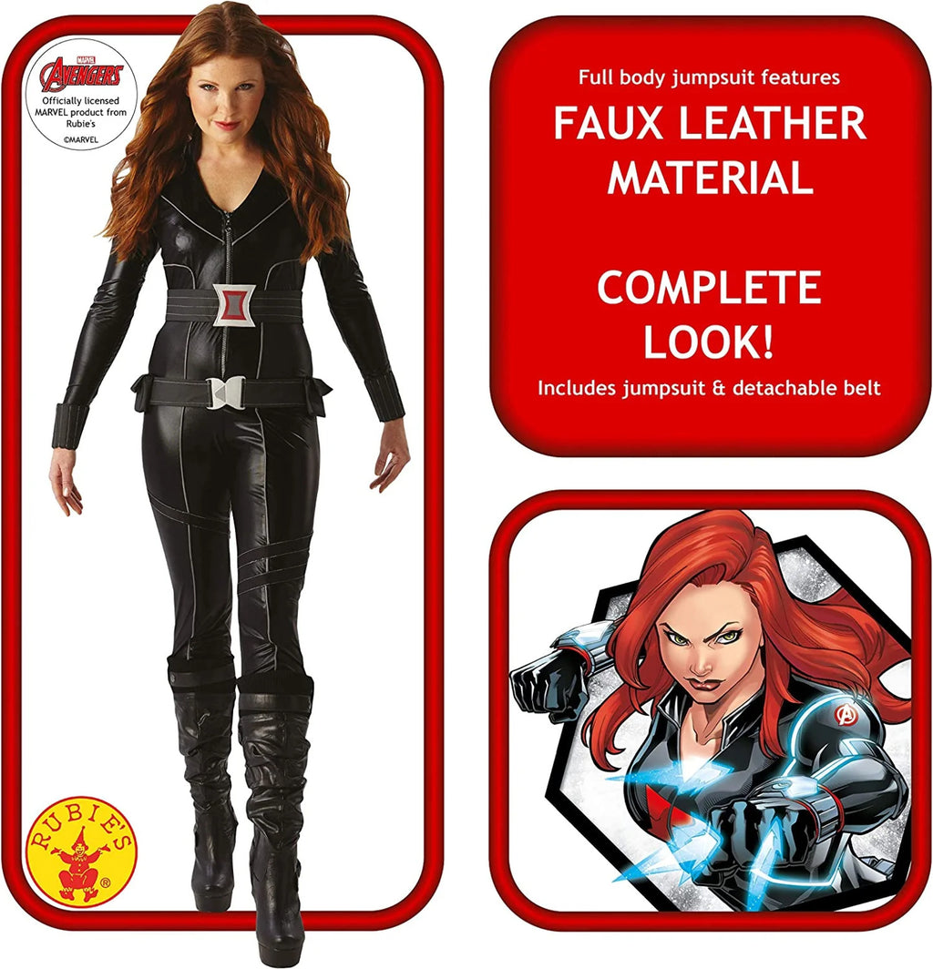 Black Widow Deluxe Ladies Costume C4449