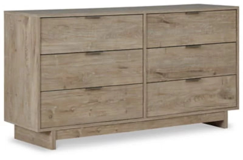 Rustic 6 Drawer Dresser K59154