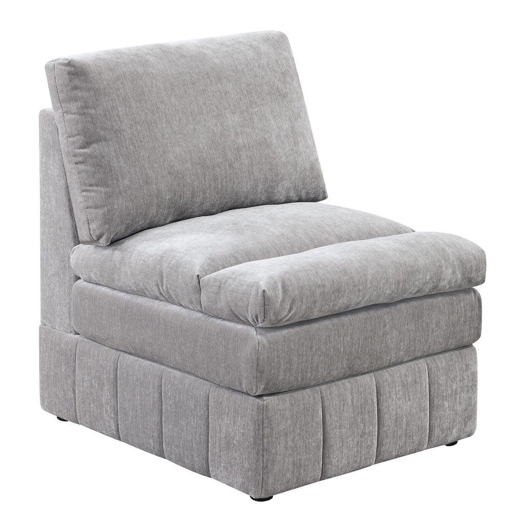 Plush Cushion 5pc Modular Sectional Set Y439