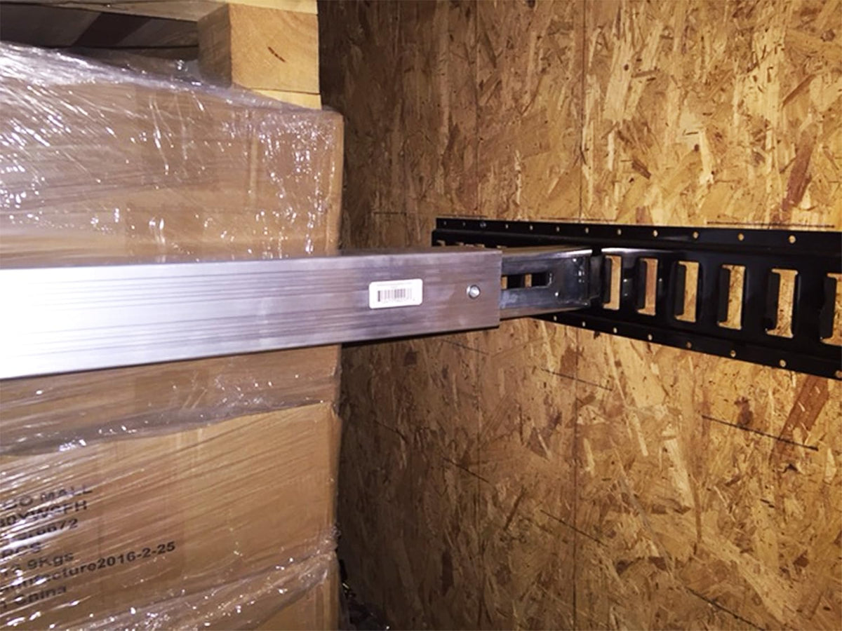 Adjustable Heavy-Duty Aluminum E-Track Shoring Beam V28017