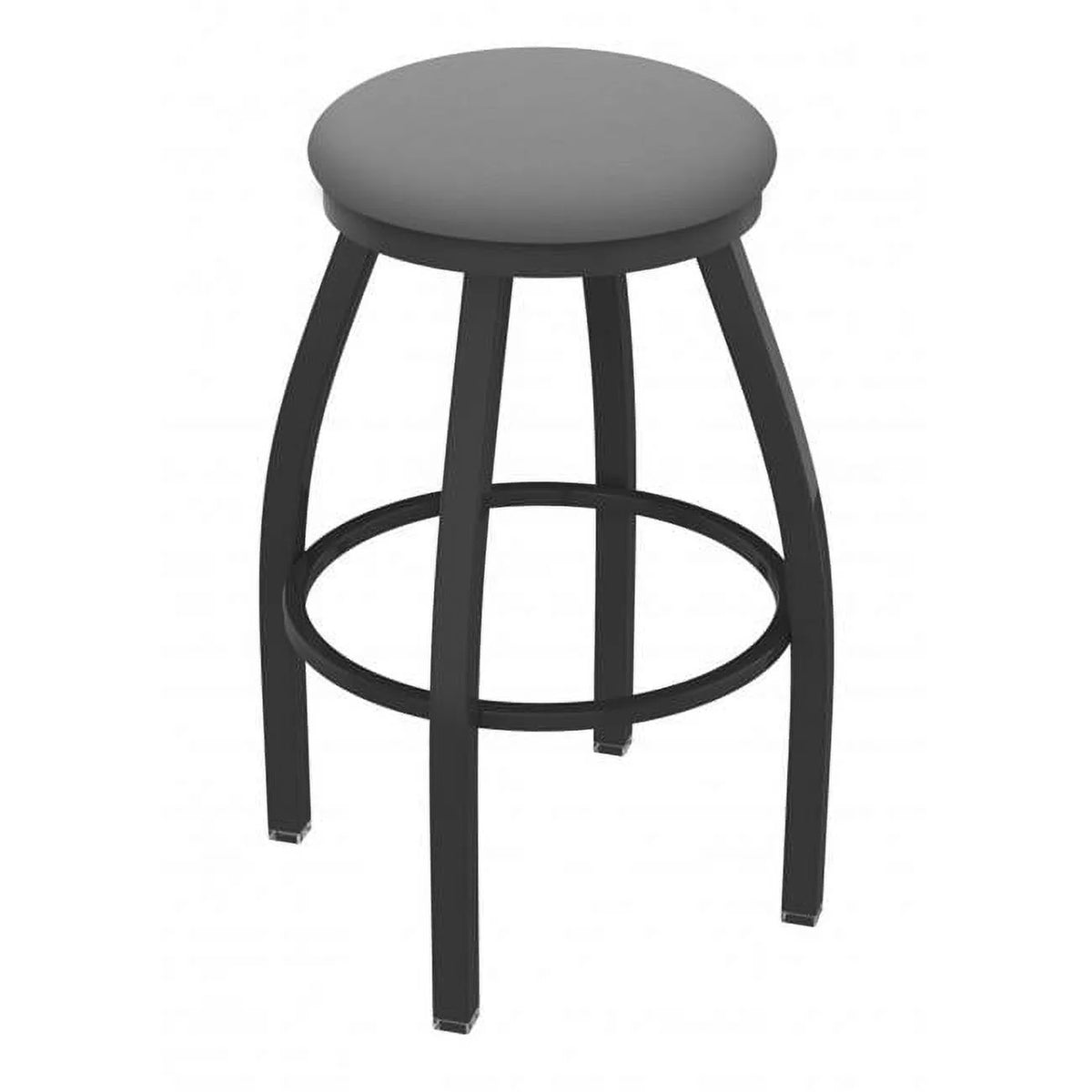 30 in. Swivel Bar Stool with Grey Seat H36911