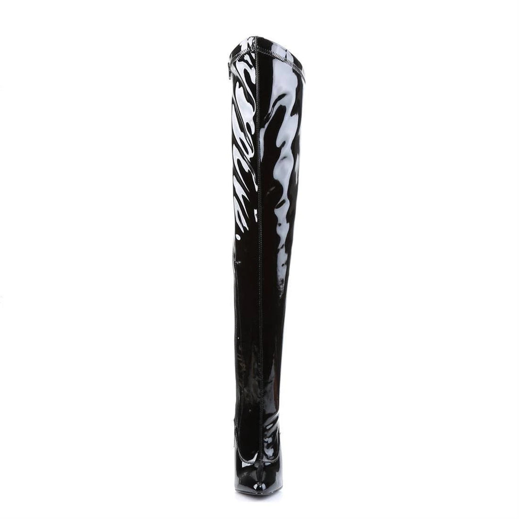 Black Stretch PU Dagger-3060 5 C372849