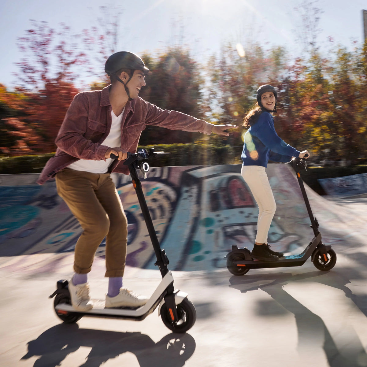 Gray Foldable Electric Scooter I9974