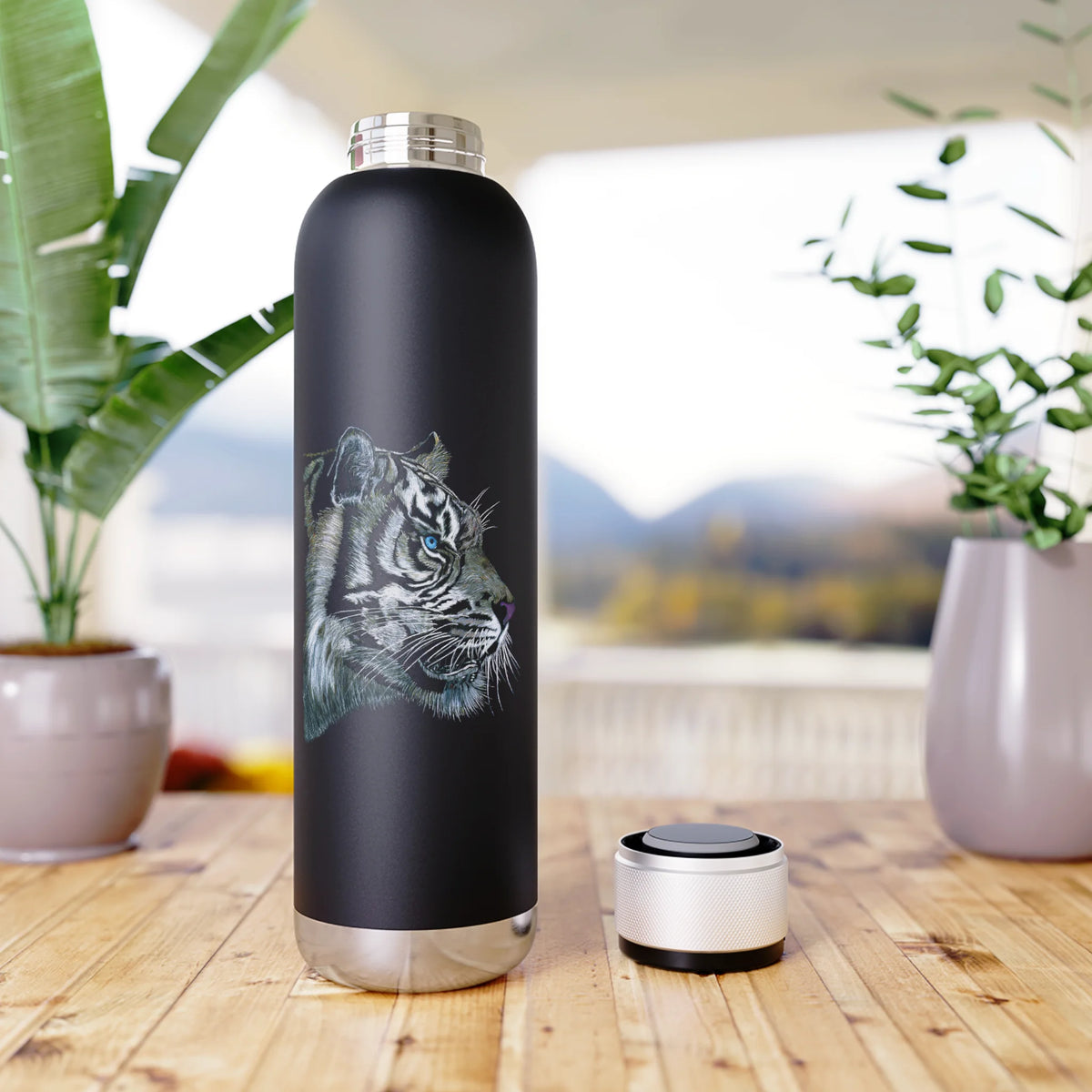 Insulated Bluetooth Water Bottle 22oz H937179