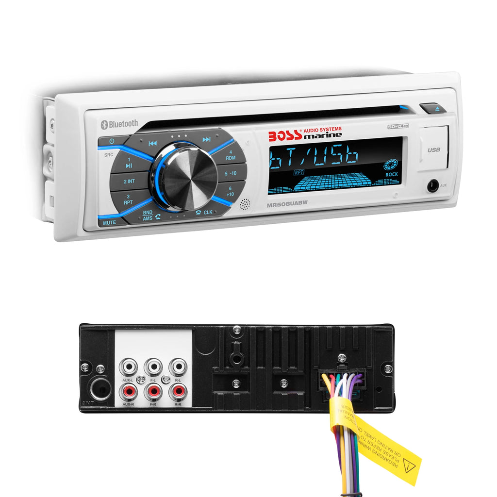 Marine Receiver, Bluetooth, CD, USB, AM/FM, Aux-in O97840