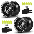 2 Pack Aluminum Alloy Responsive YoYo with Unresponsive Bearing W355
